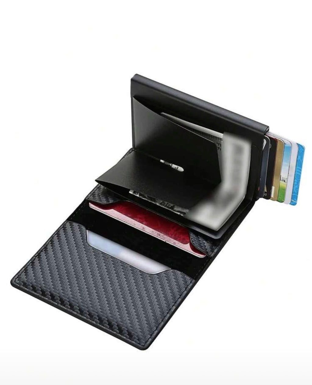 Premium Carbon Fiber Smart Wallet for Men | Slim & RFID Protected
