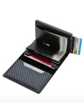 Premium Carbon Fiber Smart Wallet for Men | Slim & RFID Protected